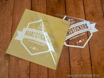 Vinyl Sticker Printing