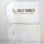 Cotton Card Swing Tag with Gold Foil